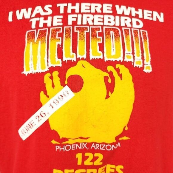 I Was There T Shirt Vintage 90s 1990 Phoenix Arizona 122 Degrees Made In USA Men - Picture 2 of 7